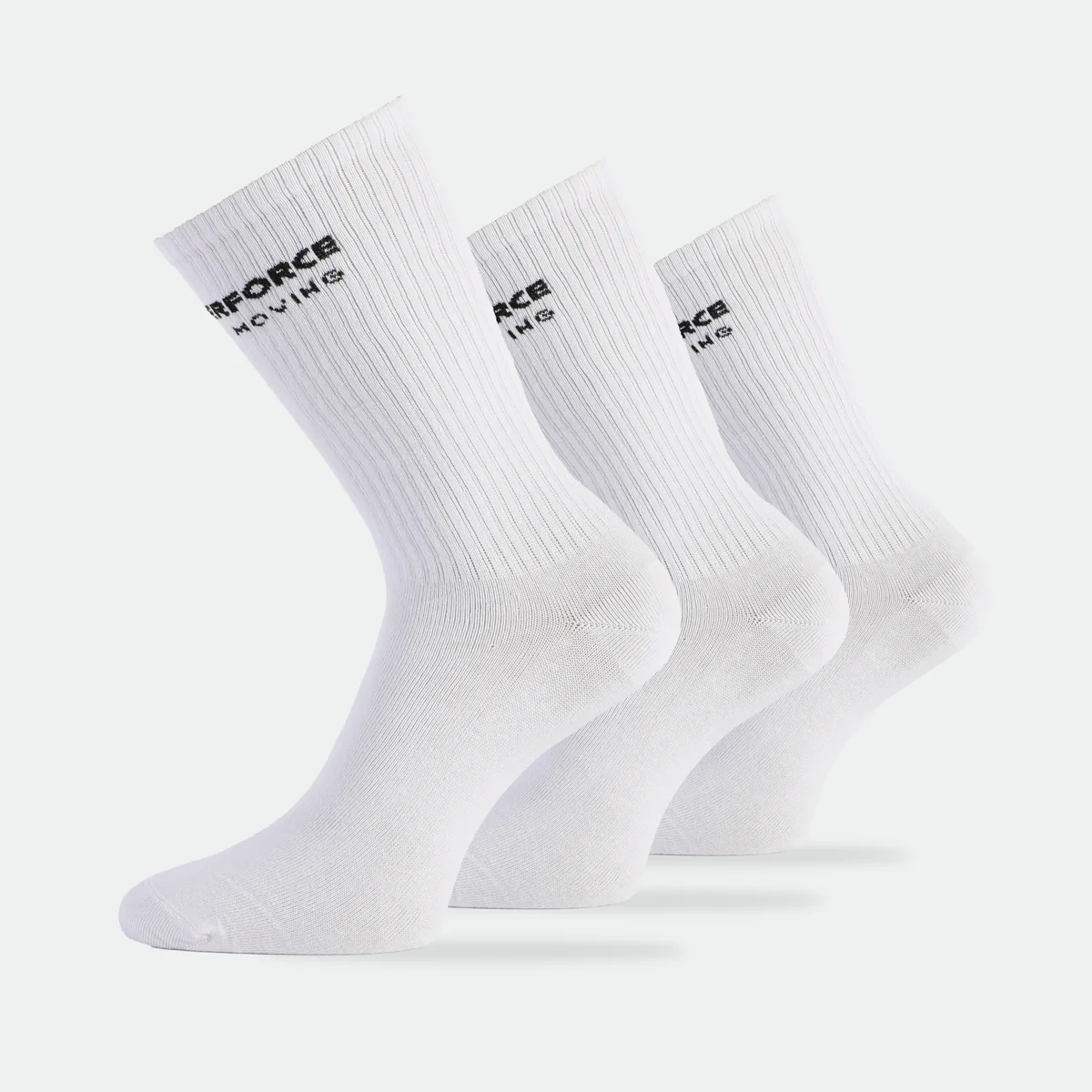 Keep Moving Crew Socks 3 Pairs