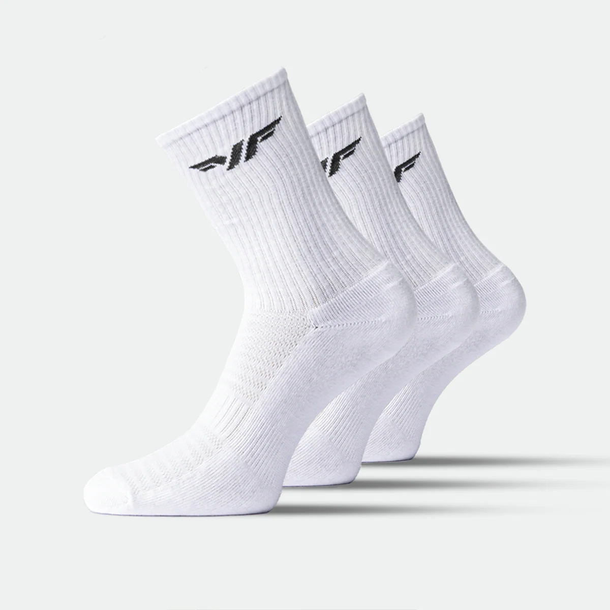 Essential Crew Half Cushioned Socks 3 Pairs