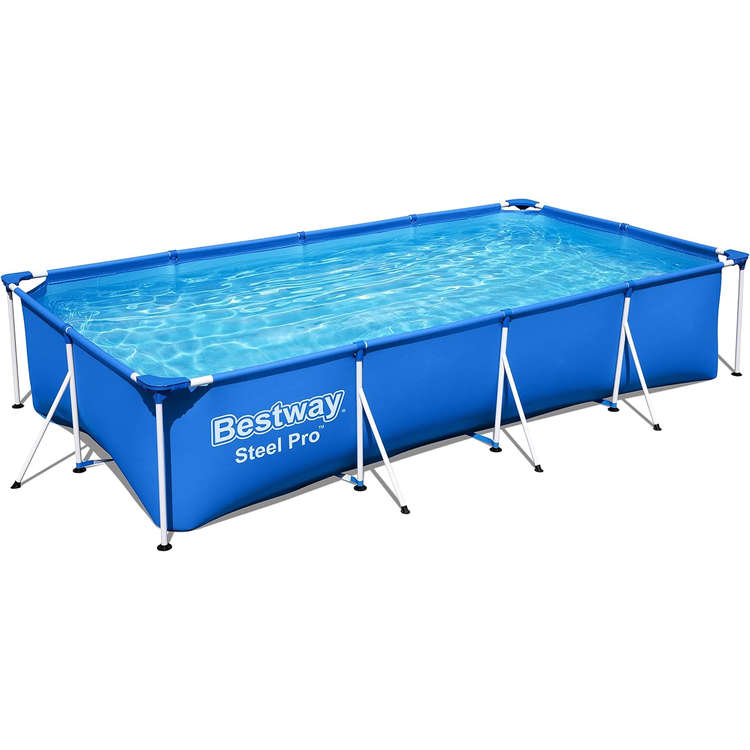 Steel Pro Rectangular Pool 400 x 211 x 81 cm